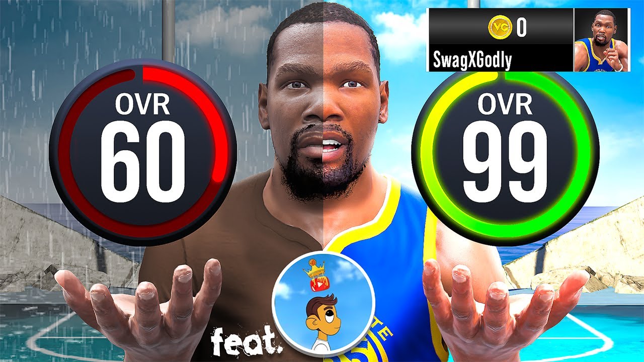 *ULTIMATE* KEVIN DURANT 60 to 99 OVR in ONE VIDEO! (Feat. JOE KNOWS + NO MONEY SPENT!)