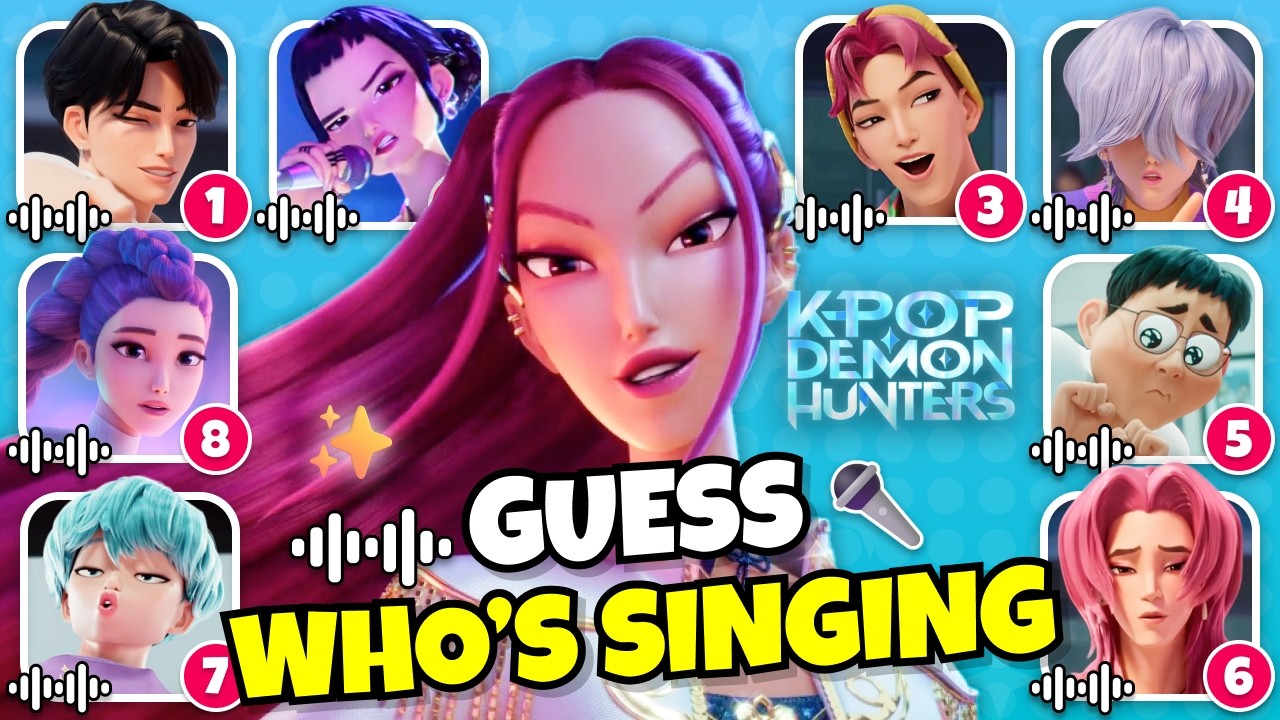 Only True Fans Can Guess Who’s Singing! 🎤🎶 | Ultimate KPop Demon Hunters Quiz # 115