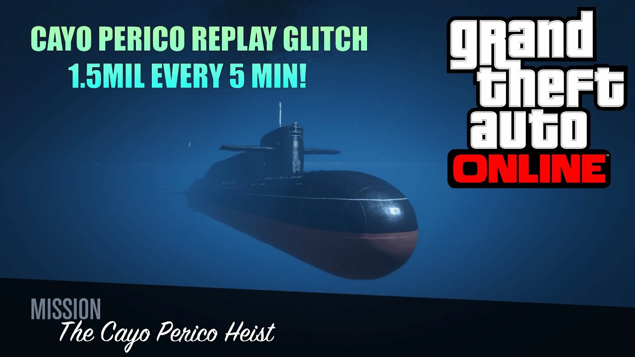 GTA ONLINE CAYO PERICO REPLAY GLITCH!!