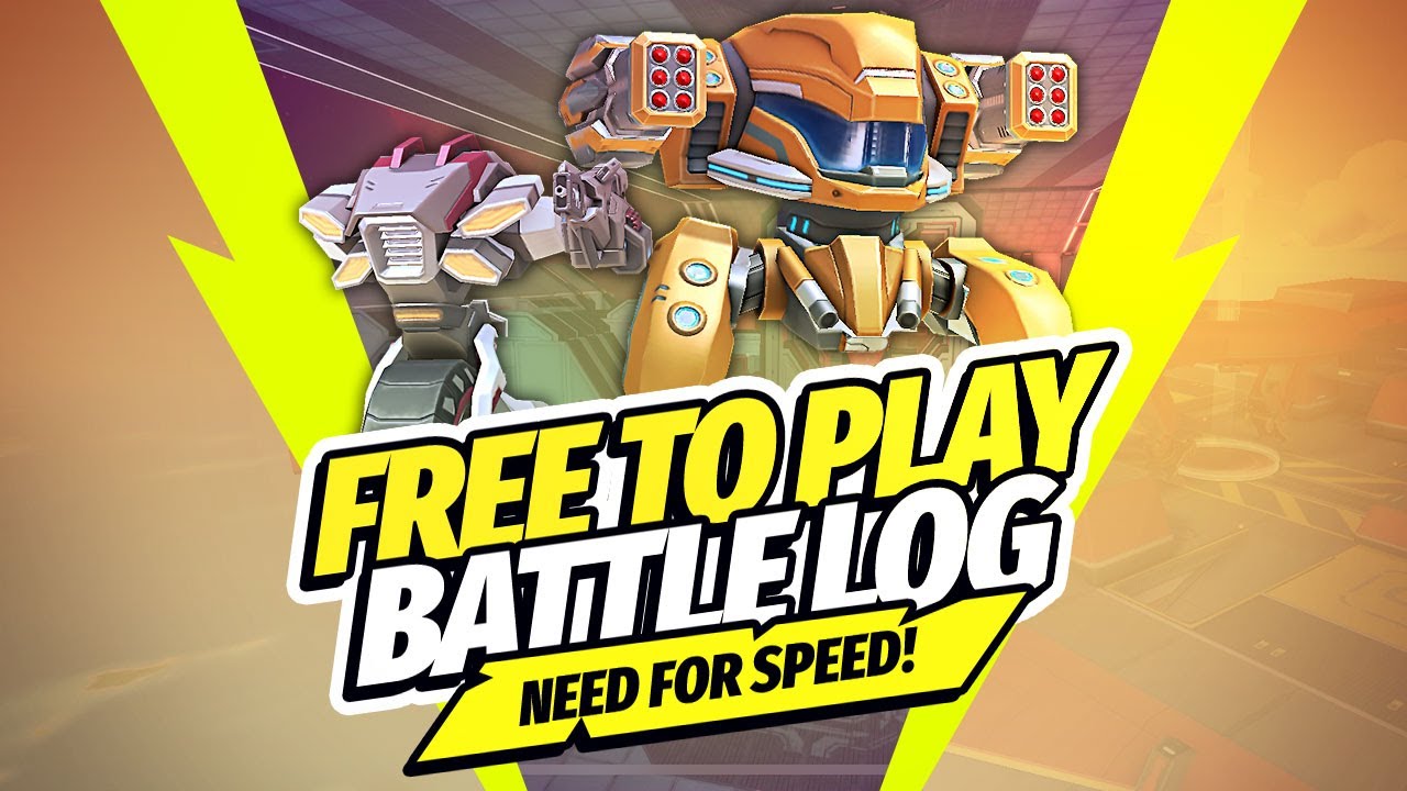 F2P Battle Log Ep3: Need for Speed | Gear Hub | Mech Arena