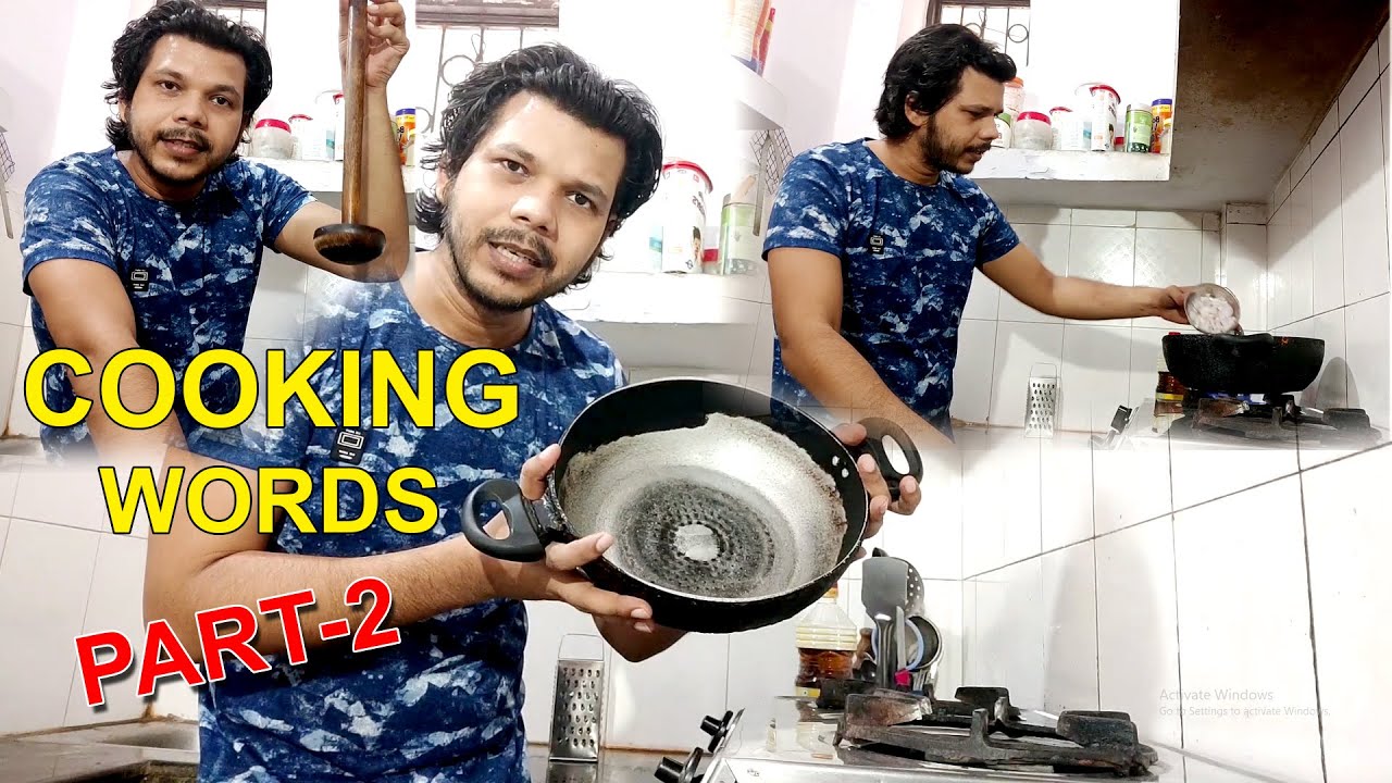 COOKING WORDS PART -2 || LEARN ENGLISH THROUGH VLOG