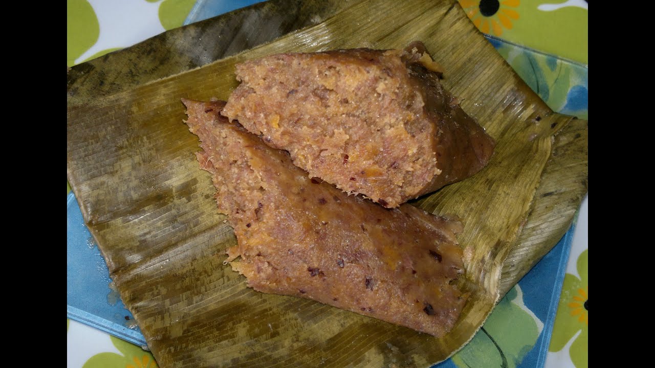 Paso a paso receta bollo platano maduro