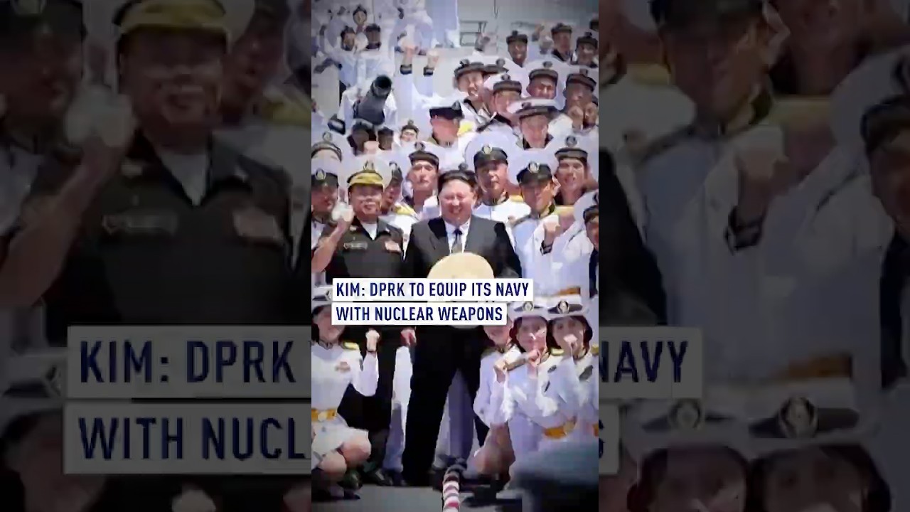 Kim: DPRK to equip its navy with nuclear weapons
