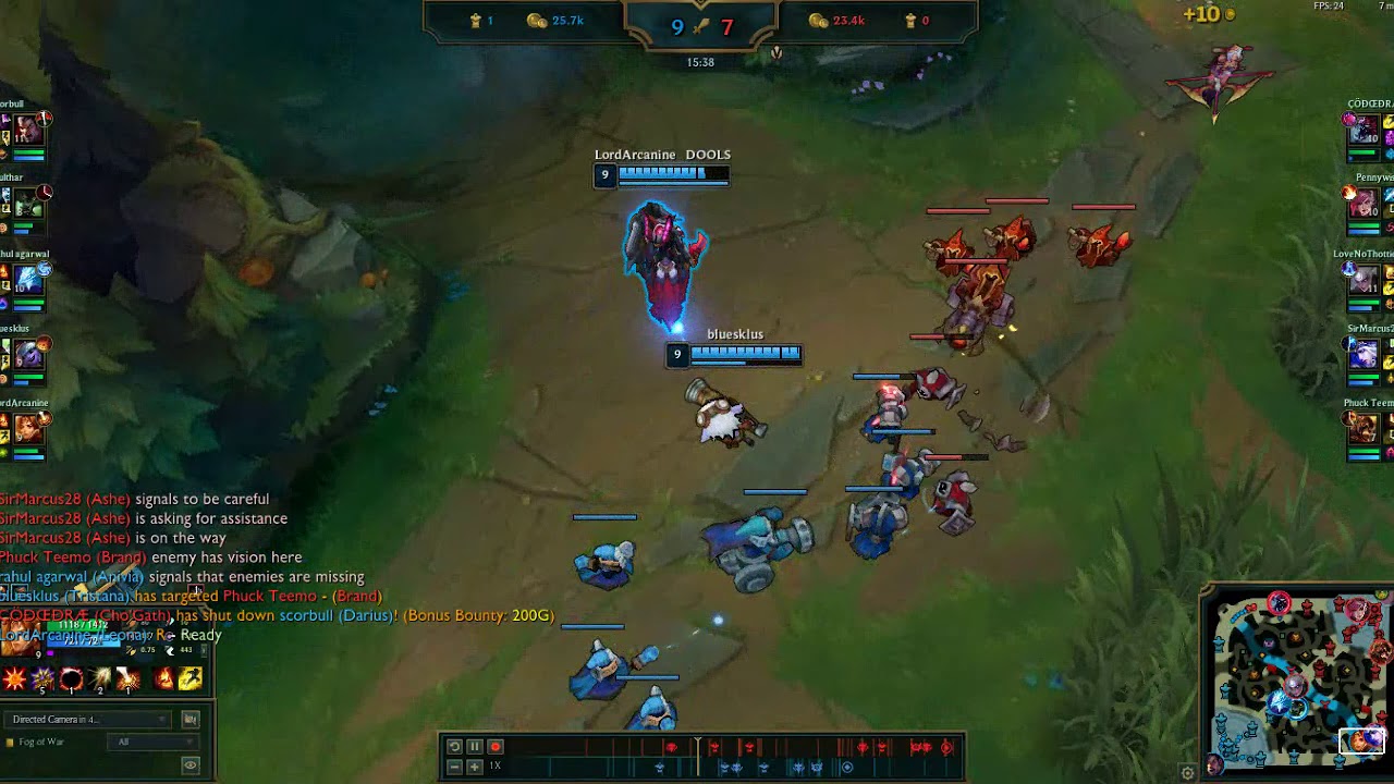 Aftershock Leona Support Vs Ashe & Brand