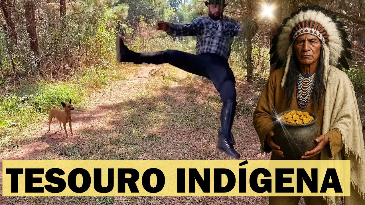 Jack Charles achou um tesouro Indigena e ficou muito ESPANTADO!!! [Jack Charles e Faisca Aventura]