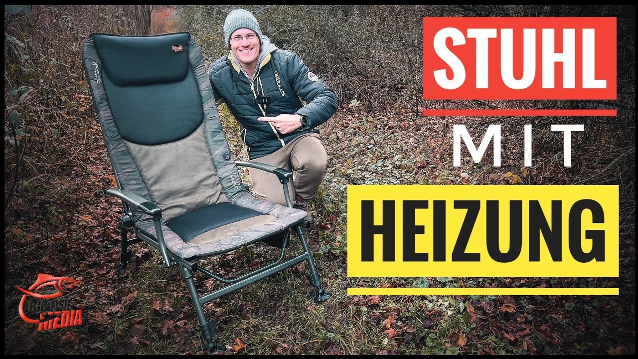 Unboxing & Gewinnen: STUHL mit HEIZUNG: Anaconda Freelancer Ti Lite Big Daddy Heat Control