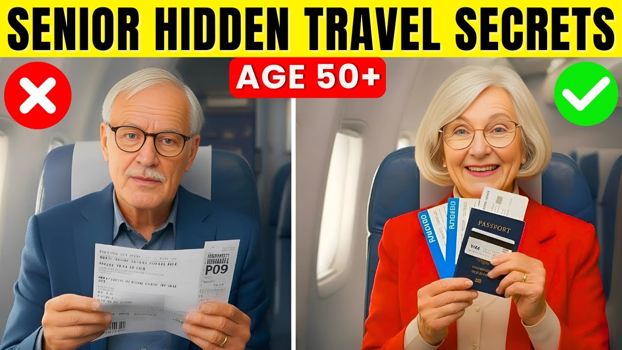 Senior Citizens Hidden Travel Secrets Airlines Wish You Didn't Know!