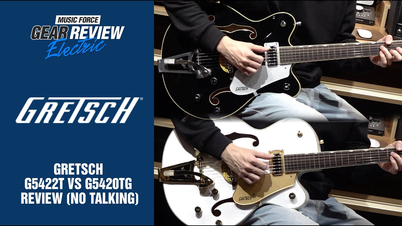 Gretsch G5422T VS G5420TG Review (No Talking)