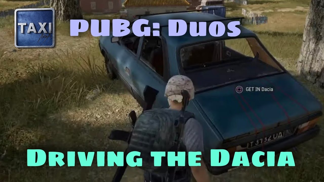 PUBG - Discovering The Power of Driving a Dacia - Shame I forgot about Throwables - TPP Duos - PS4