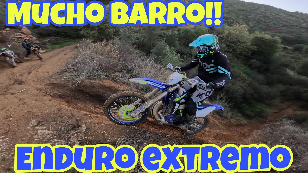 Ruta de Enduro con Barro, Por fin llueve!!
