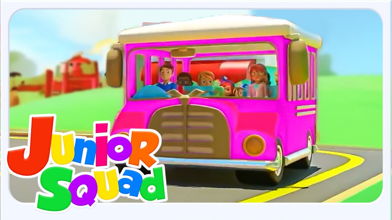 Naik Bus Bersama Anak-Anak 🚍💛 | Lagu Anak & Rhymes 1 Jam