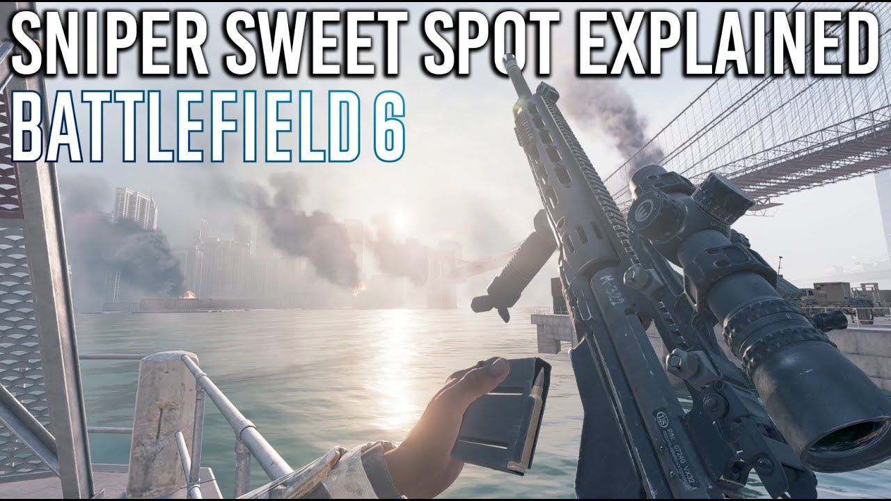 How Sniper Sweet Spot Works in Battlefield 6 *ONE SHOT RANGE*