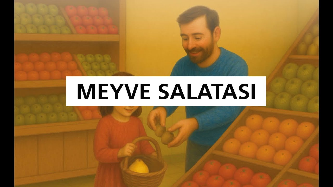 Okumaya Başlıyorum - 4  (MEYVE SALATASI)