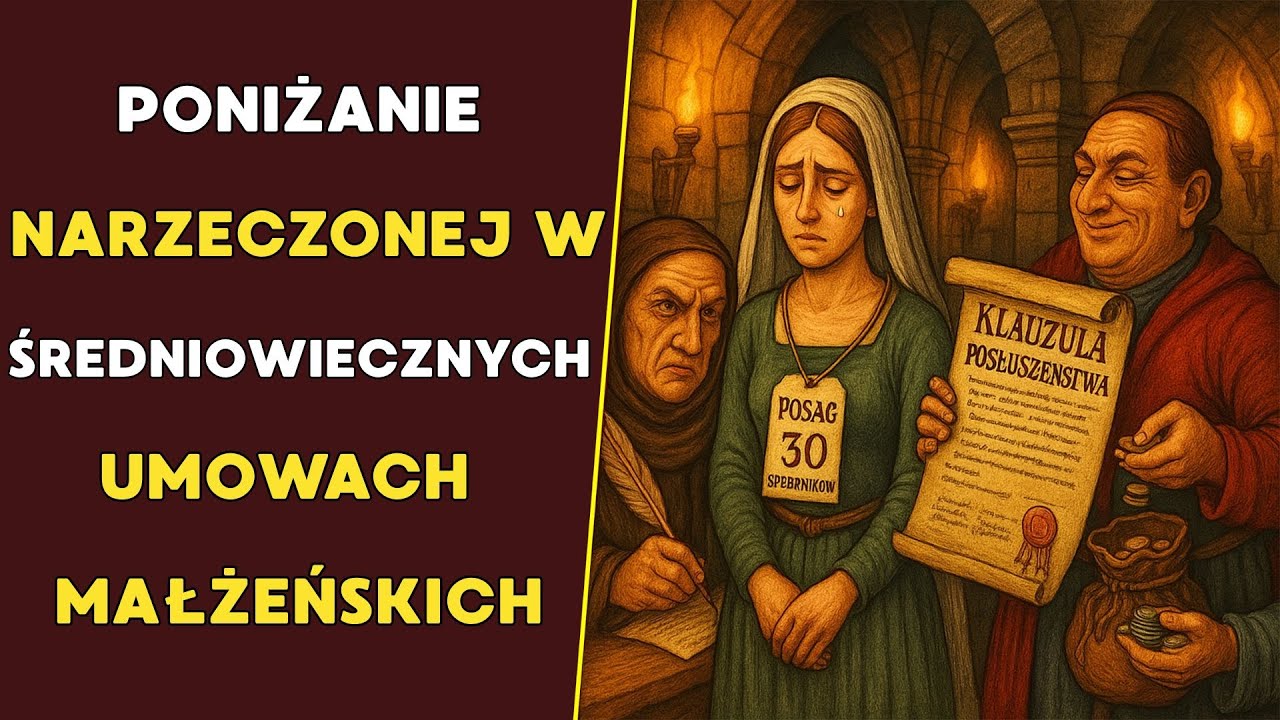 Jak Poniżająco Traktowano Narzeczoną W Średniowiecznych Umowach Małżeńskich?
