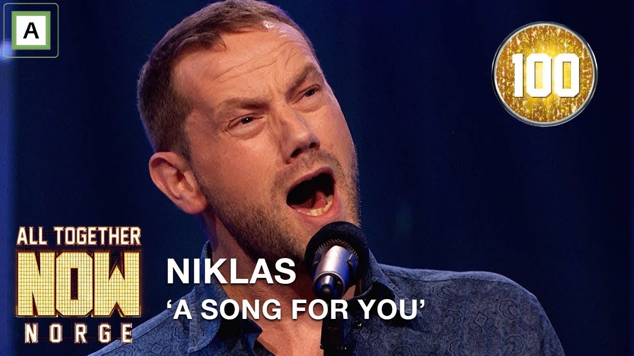All Together Now Norge | Alle 100 reiser seg for Niklas med A Song For You av Leon Russell