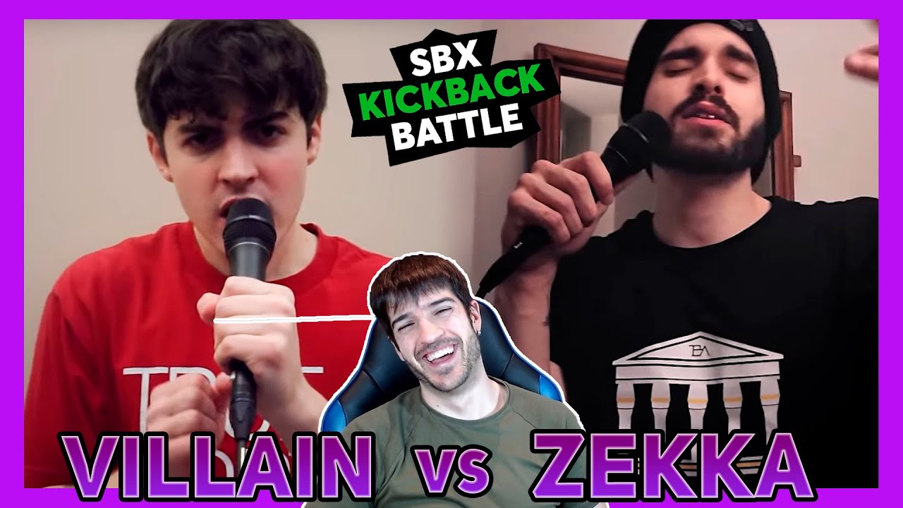 Villain vs Zekka - Reacción y analítica | SBX Kickback Battle