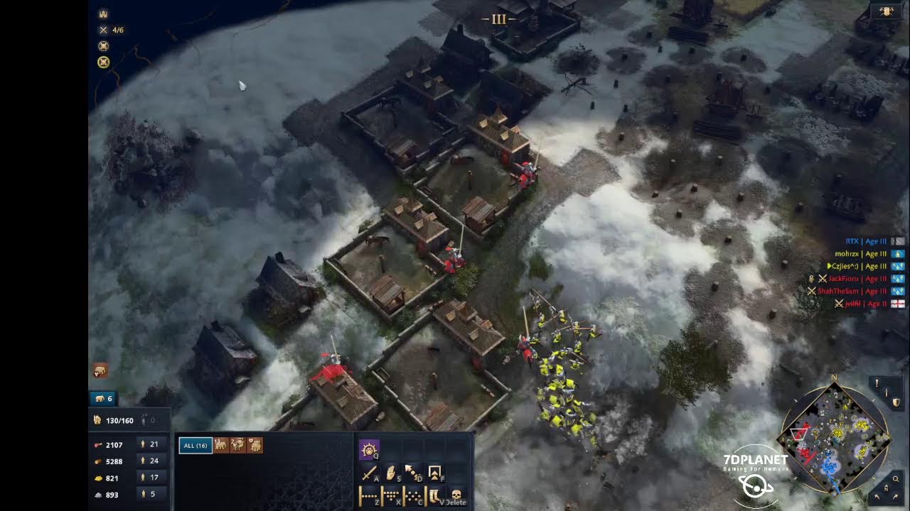 Age Of Empires IV Team Ranked Battle Match