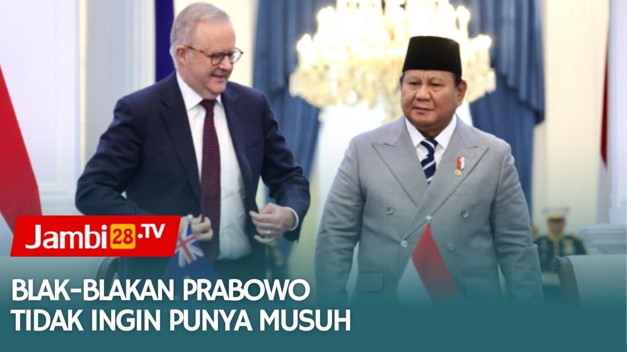 Prabowo Blak-blakan Depan PM Australia Anthony, Tak Ingin Punya Musuh