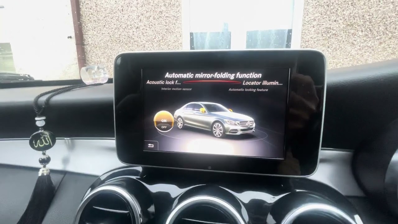 Mercedez Benz Automatic Mirror Folding On and Off