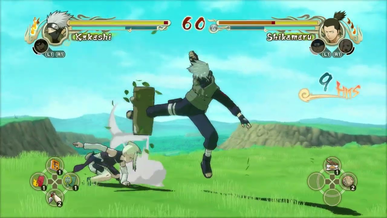 Kakashi vs Shikamaru - Naruto Ultimate Ninja Storm
