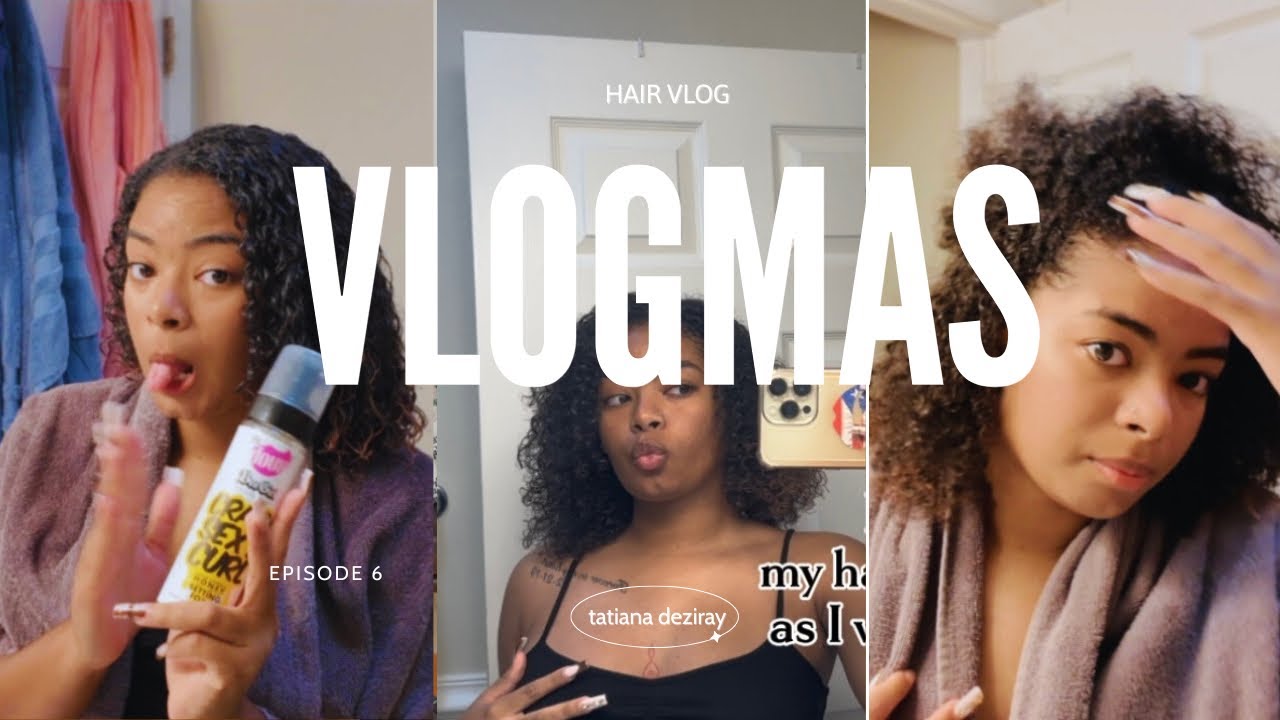 VLOGMAS PT.6🎄|Doing My Hair + Real Talk |