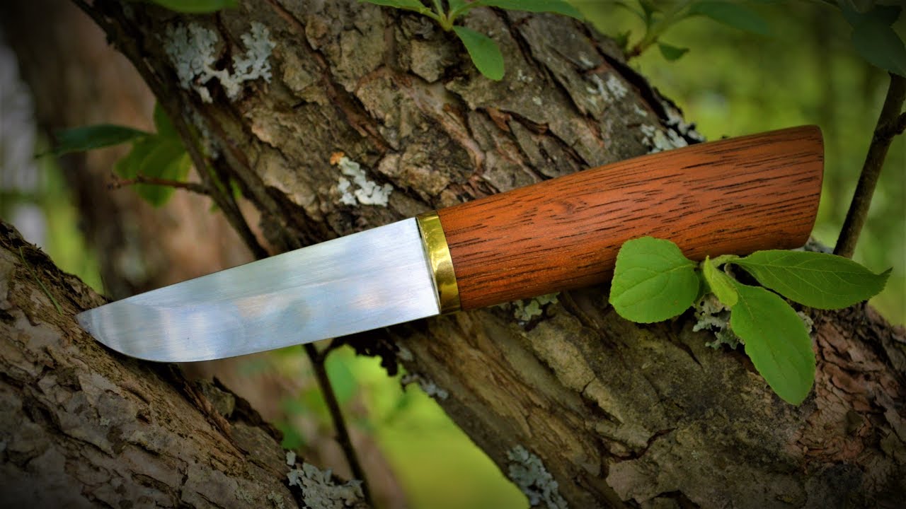 Knifemaking: 90mm Puukko And A Sheath