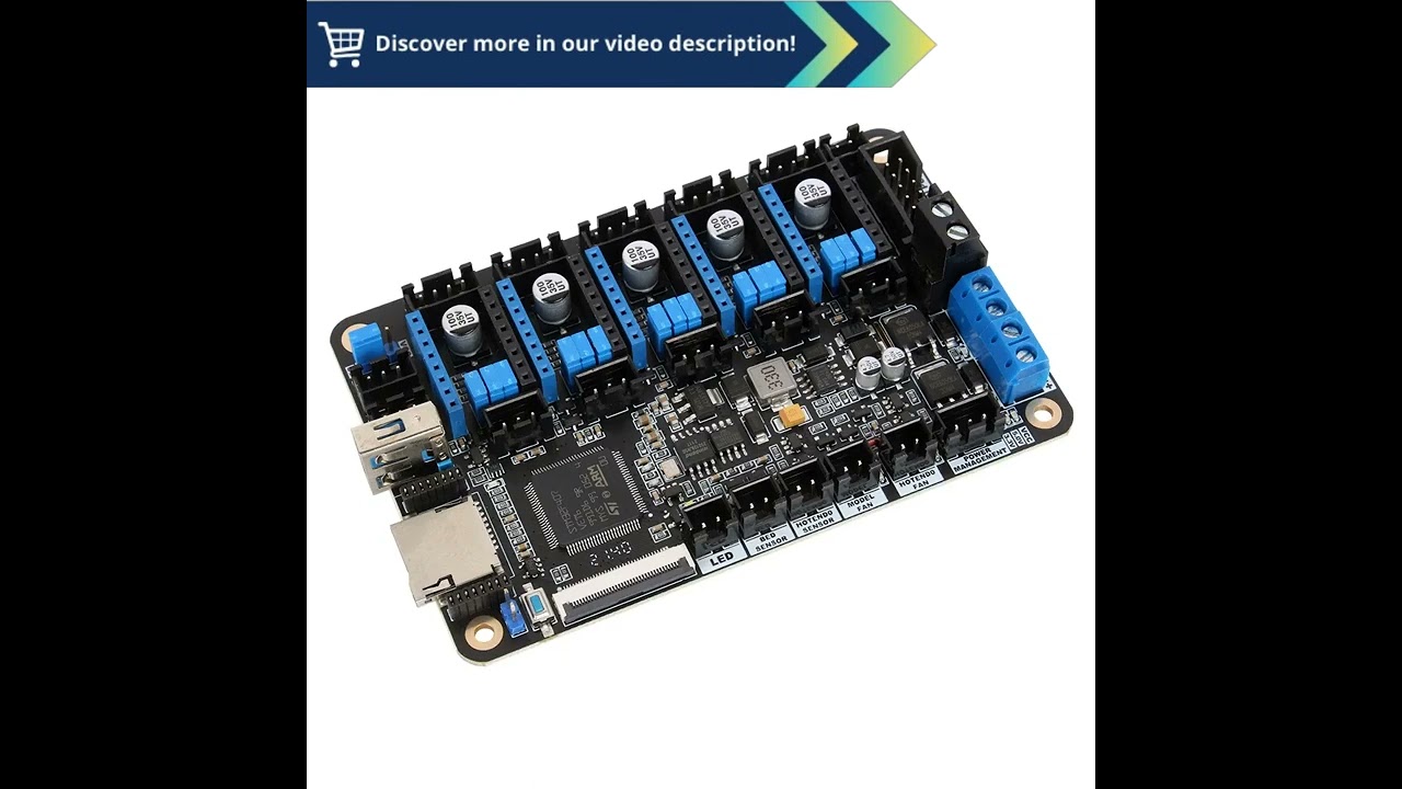 Discover Advanced 3D Printing with LERDGE-Z 32 Bit Control Main Board and TMC2209 Drivers