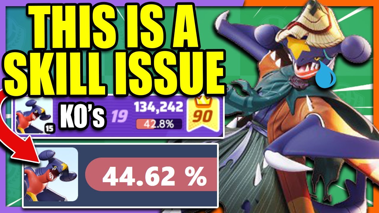 Why is this Playerbase so BAD with GARCHOMP?! | Pokemon Unite