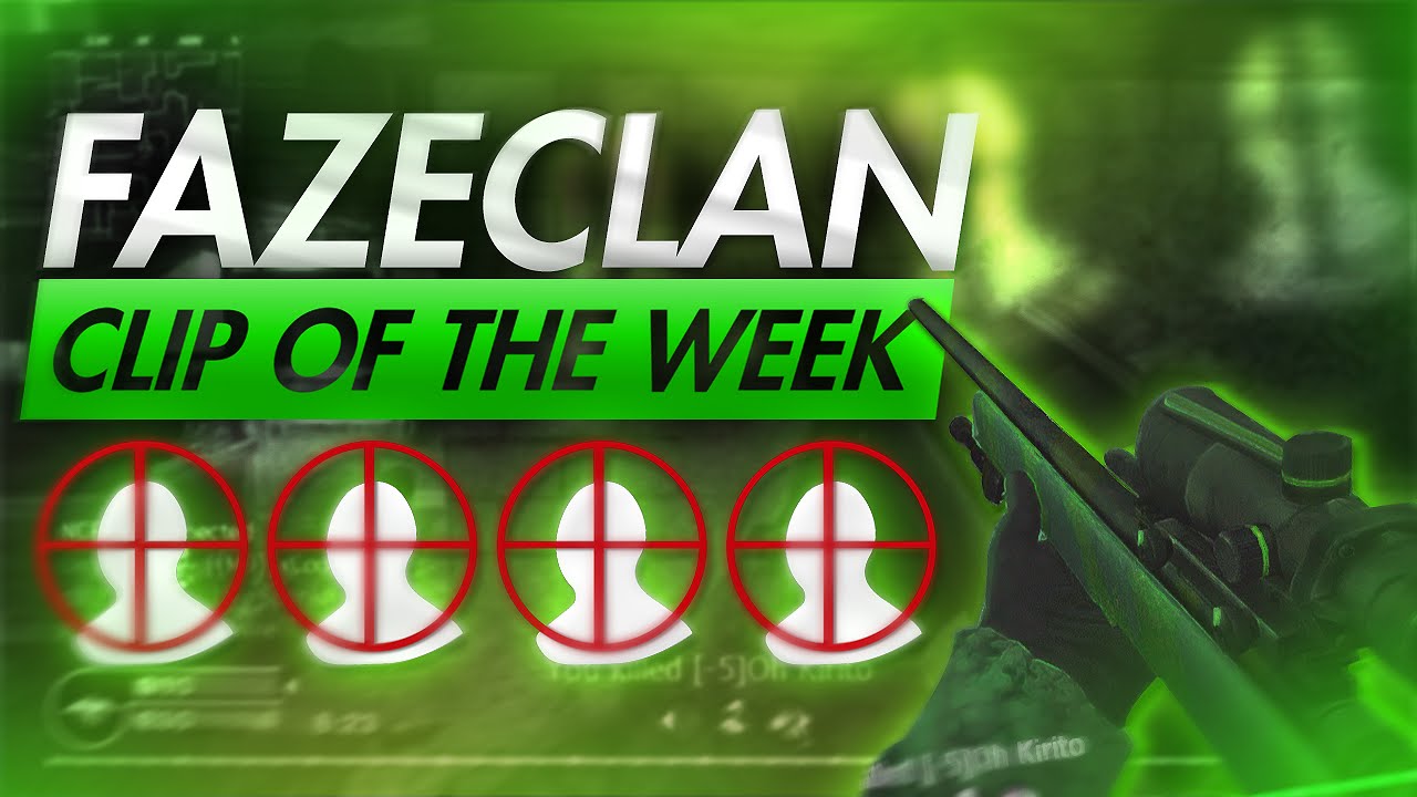 FaZe: Clip of the Week #5 by FaZe Rug (3 Piece Killcam)