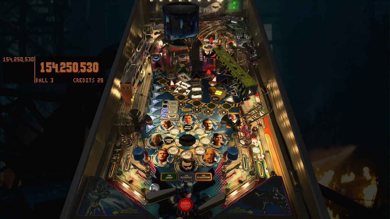 Batman The Dark Knight (Stern 2008) bord 1.0.7 - Visual Pinball X - Joker multiplier strategy!