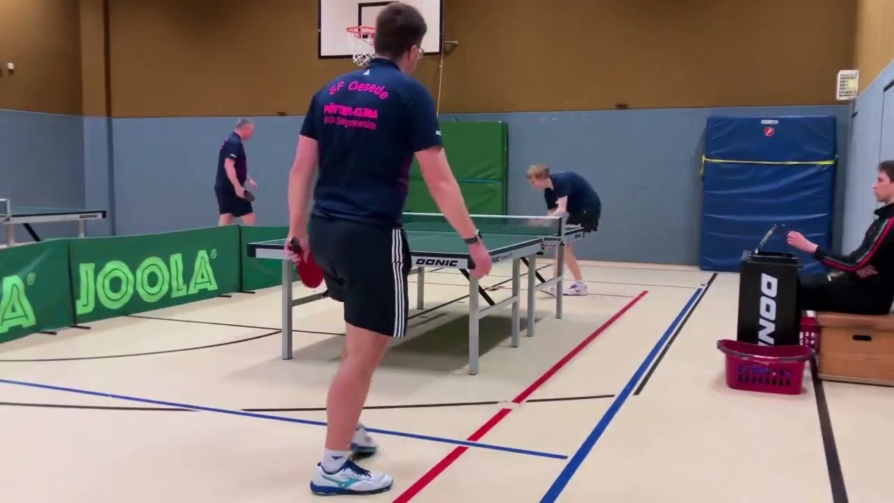 TT-Oberliga 2026: Jacob Martin (TV Hude) - Jonathan Habekost (SF Oesede)