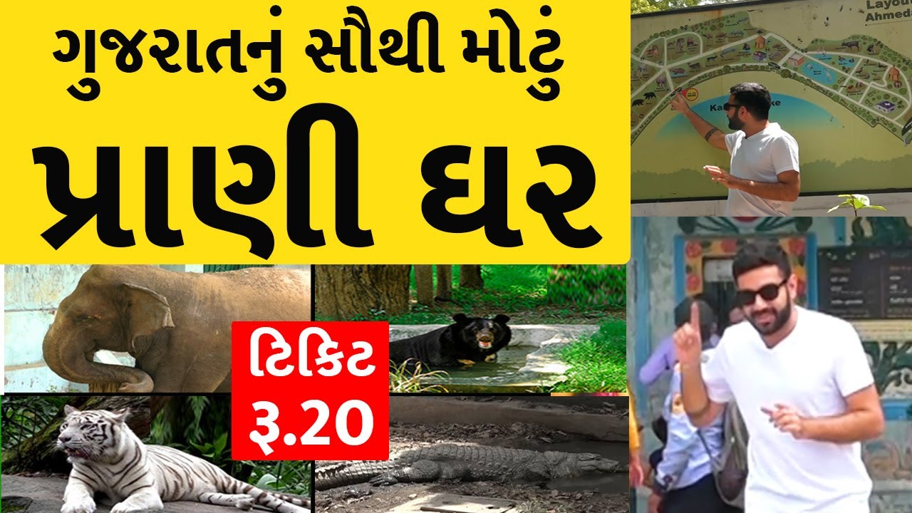 કાંકરિયા પ્રાણીઘર | Gujarat's Biggest Zoo | Kankaria Zoo | Entry Rs.20 | Shu Plan