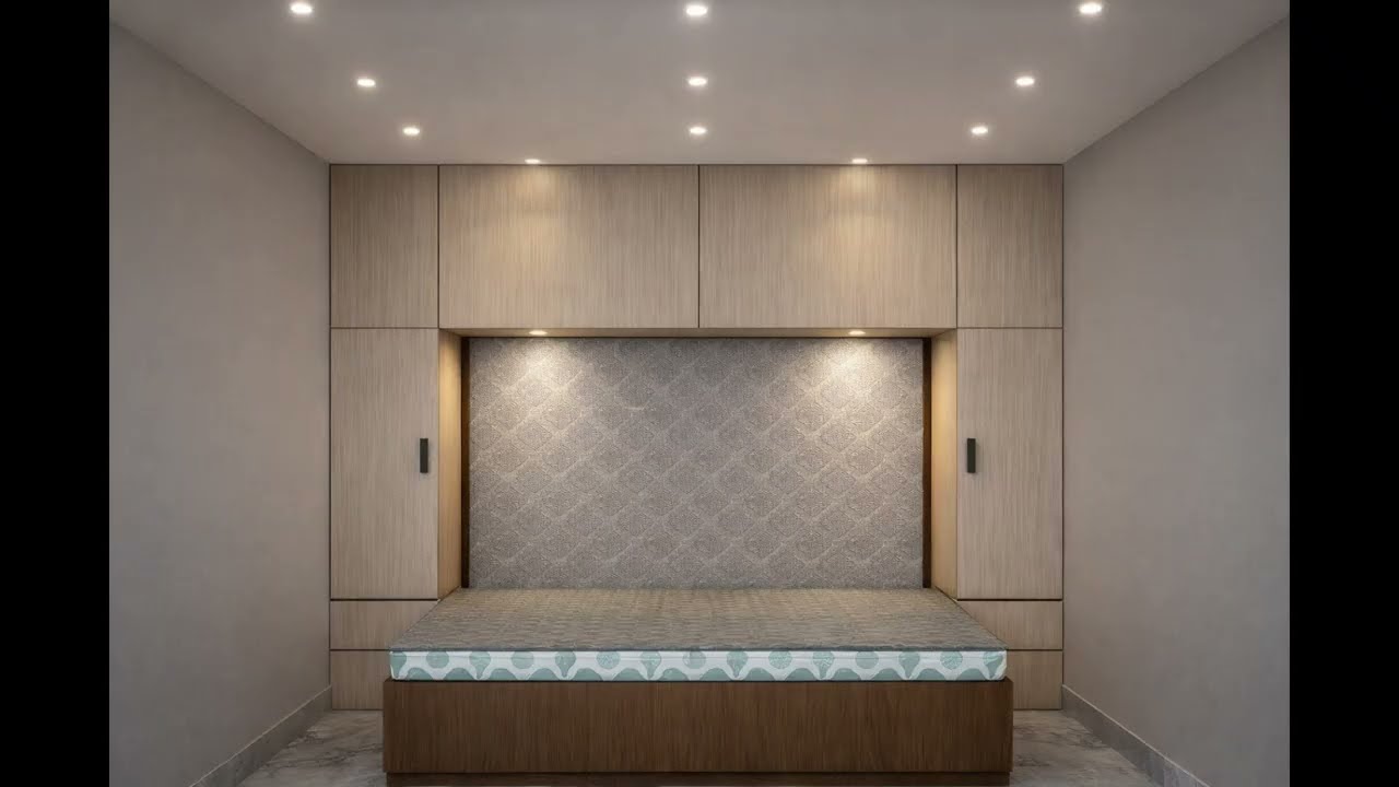 Small bedroom design| Simple Step-By-Step in 10 Minutes in sketch up 