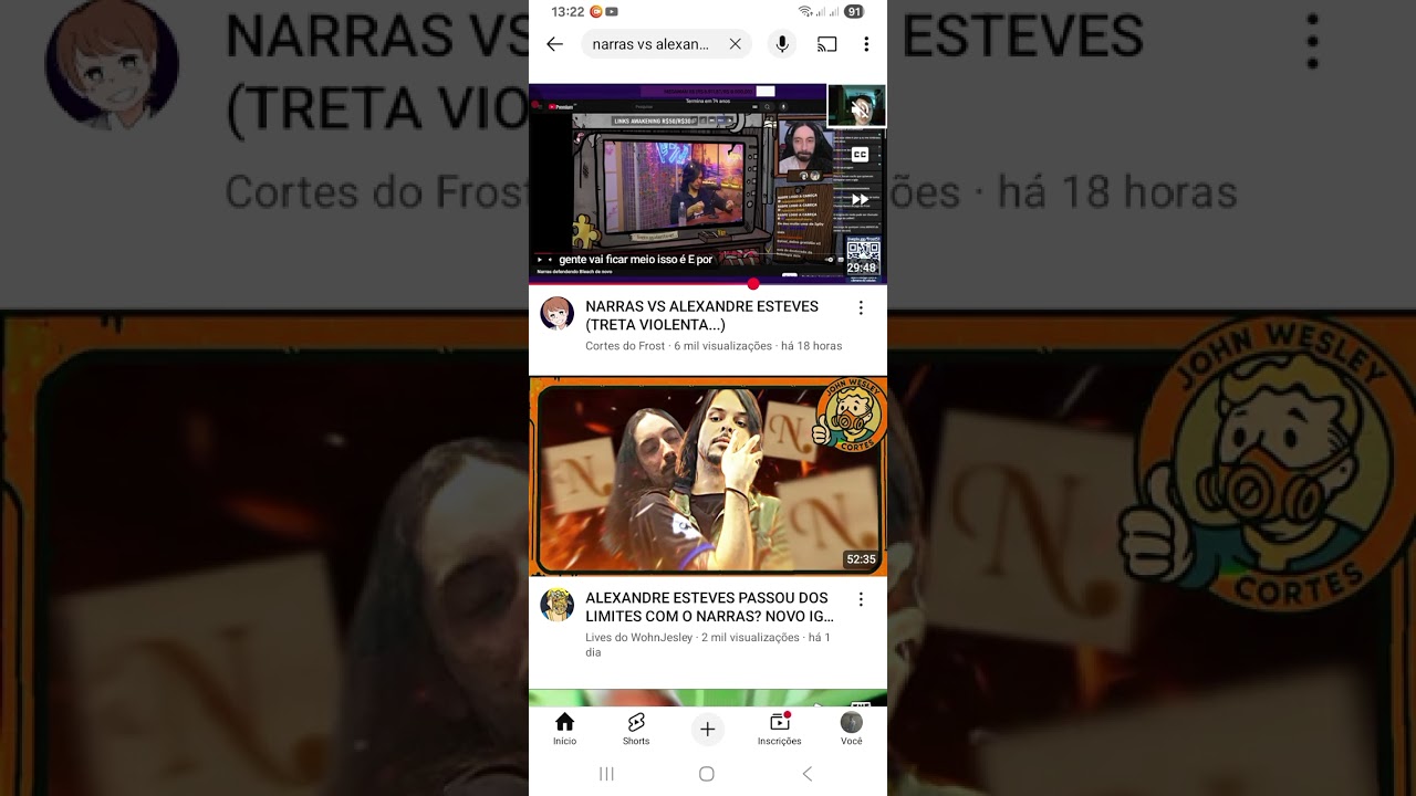 Narrativando vs Alexandre Esteves  jumentosauro