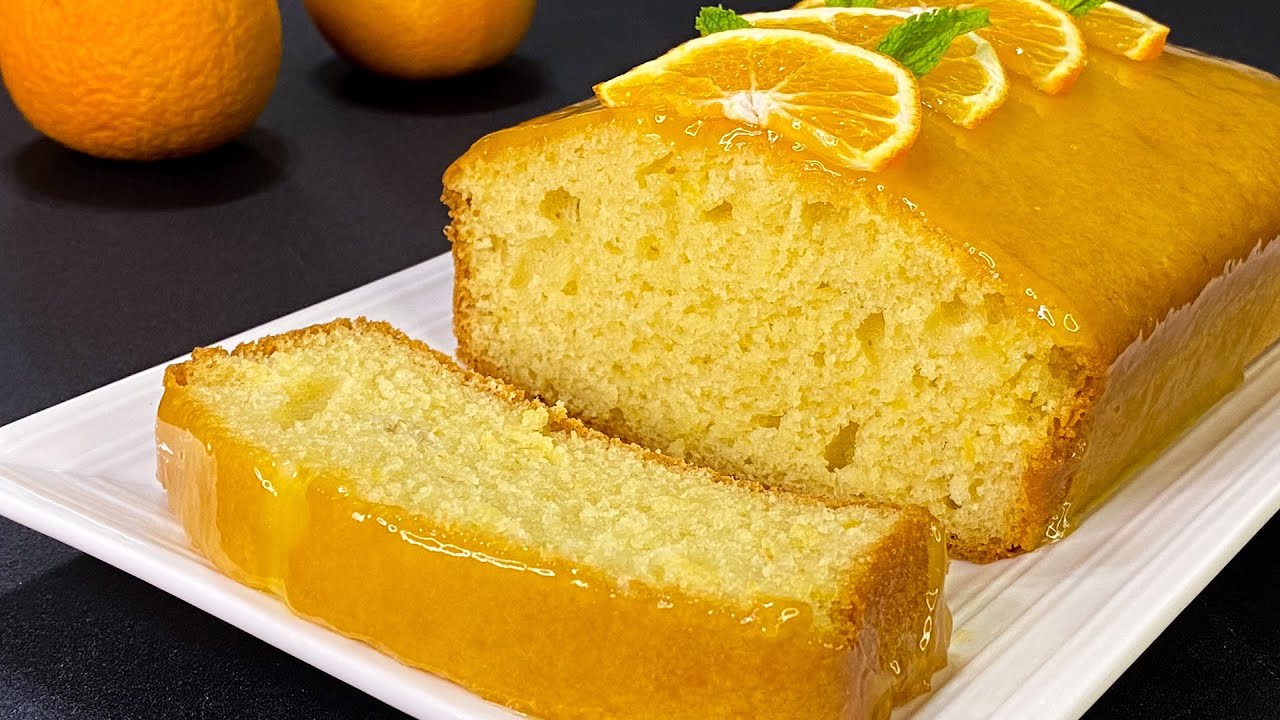 Vegan Orange Pound Cake/ Chec Vegan de Portocale