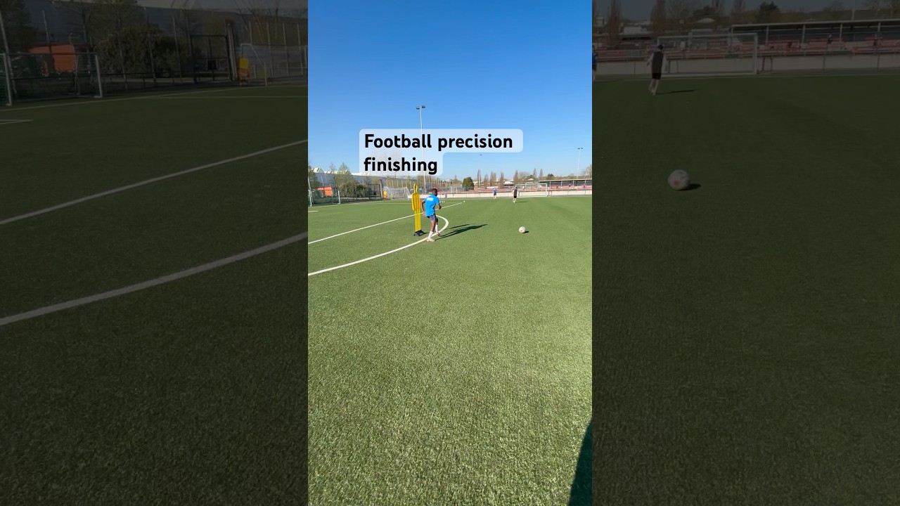 Football precision finishing. #goals #football #shorts #fyp #viral #viralvideo #youtubeshorts #yt