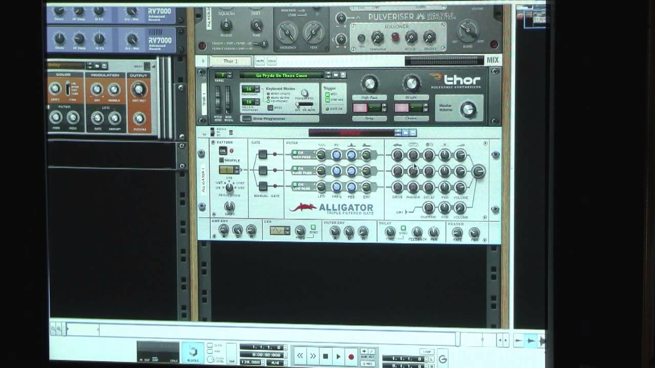 Propellerhead Reason 6 at Producer Sessions Live