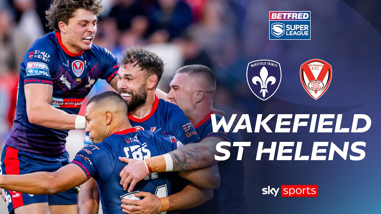 Saints brush aside Trinity! | Wakefield 4-34 St Helens | Super League Highlights