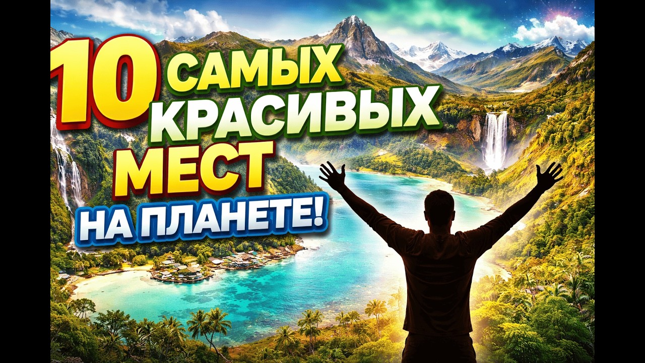 10 самых красивых мест планеты 🌍 Которые покорили миллионы