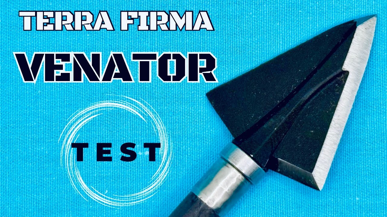 VENATOR 2 BLADE SINGLE BEVEL, 150 gr BROADHEAD TEST
