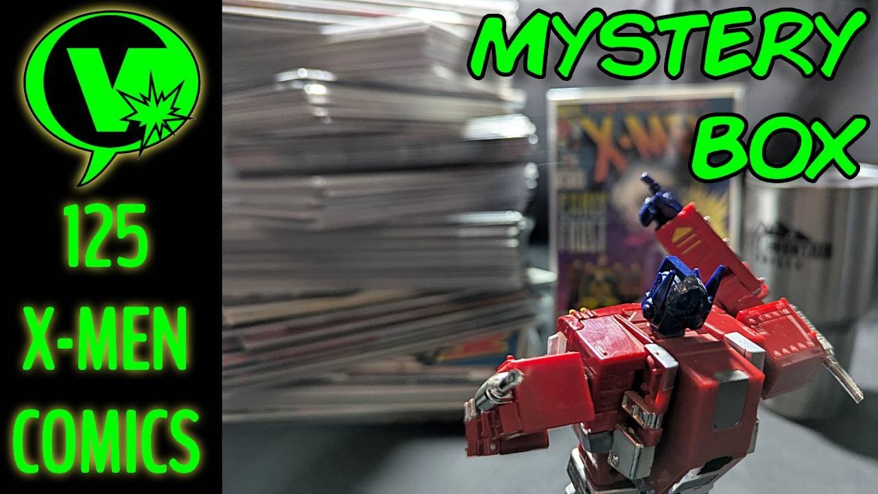 EPIC X-Men Comics Mystery Box REVEAL! 125 Comic Book Unboxing!