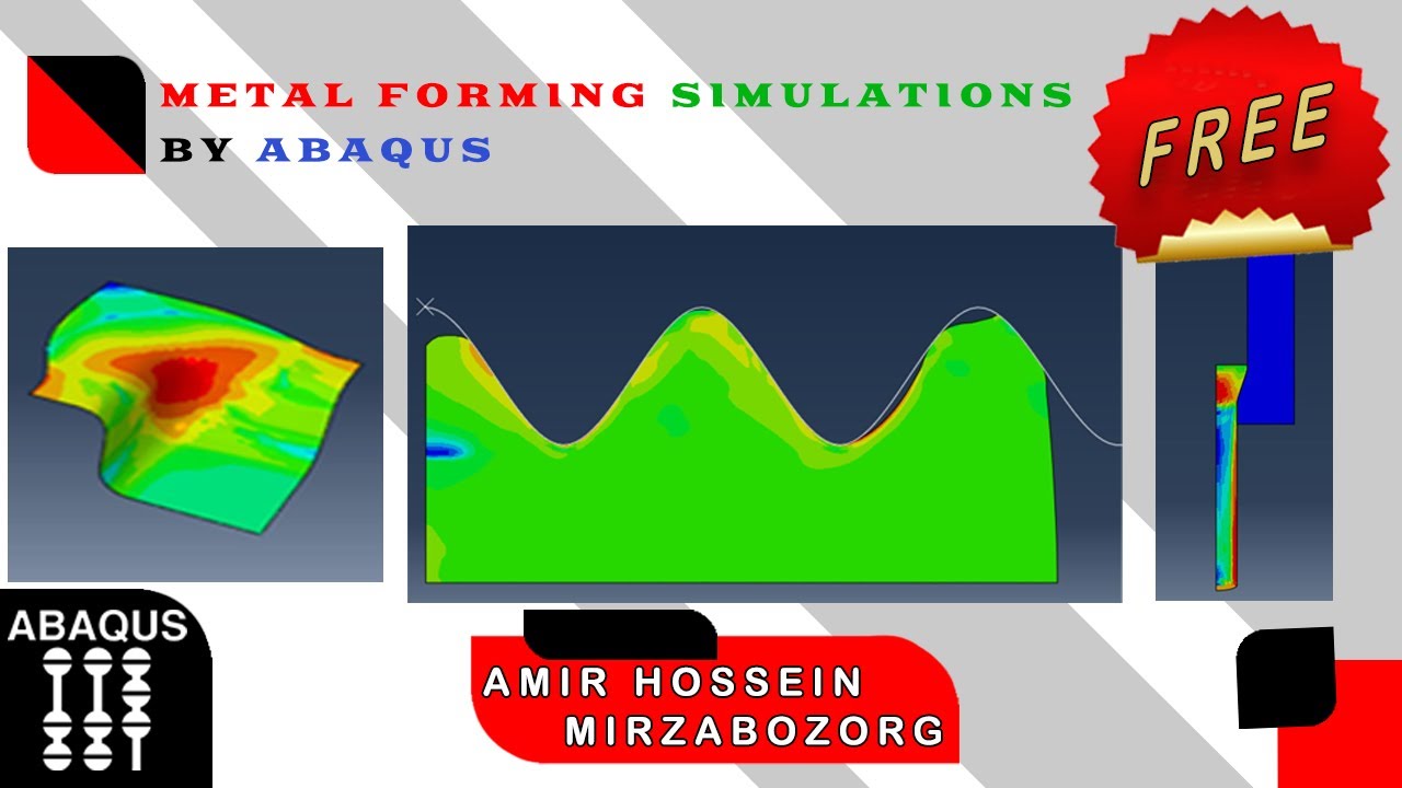 Моделирование процесса формовки металла с помощью Abaqus