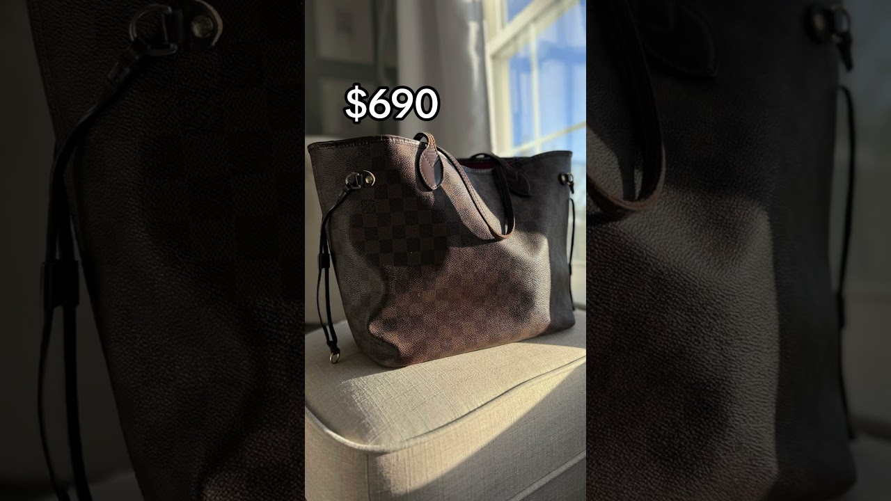 How much it costs to repair a Louis Vuitton Neverfull #louisvuitton #fashion #handbags