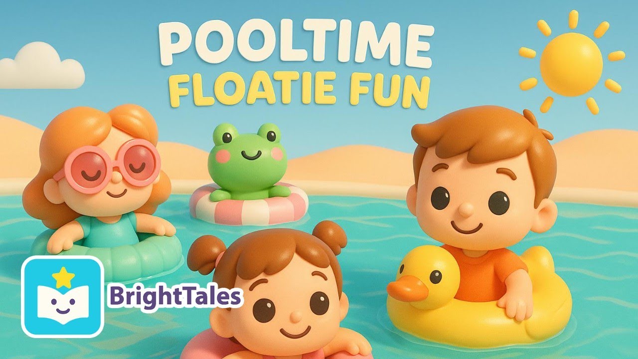 Zwempret Muziekliedje: Pooltijd Drijfplezier! 🎶🏊‍♀️☀️ by BrightTales