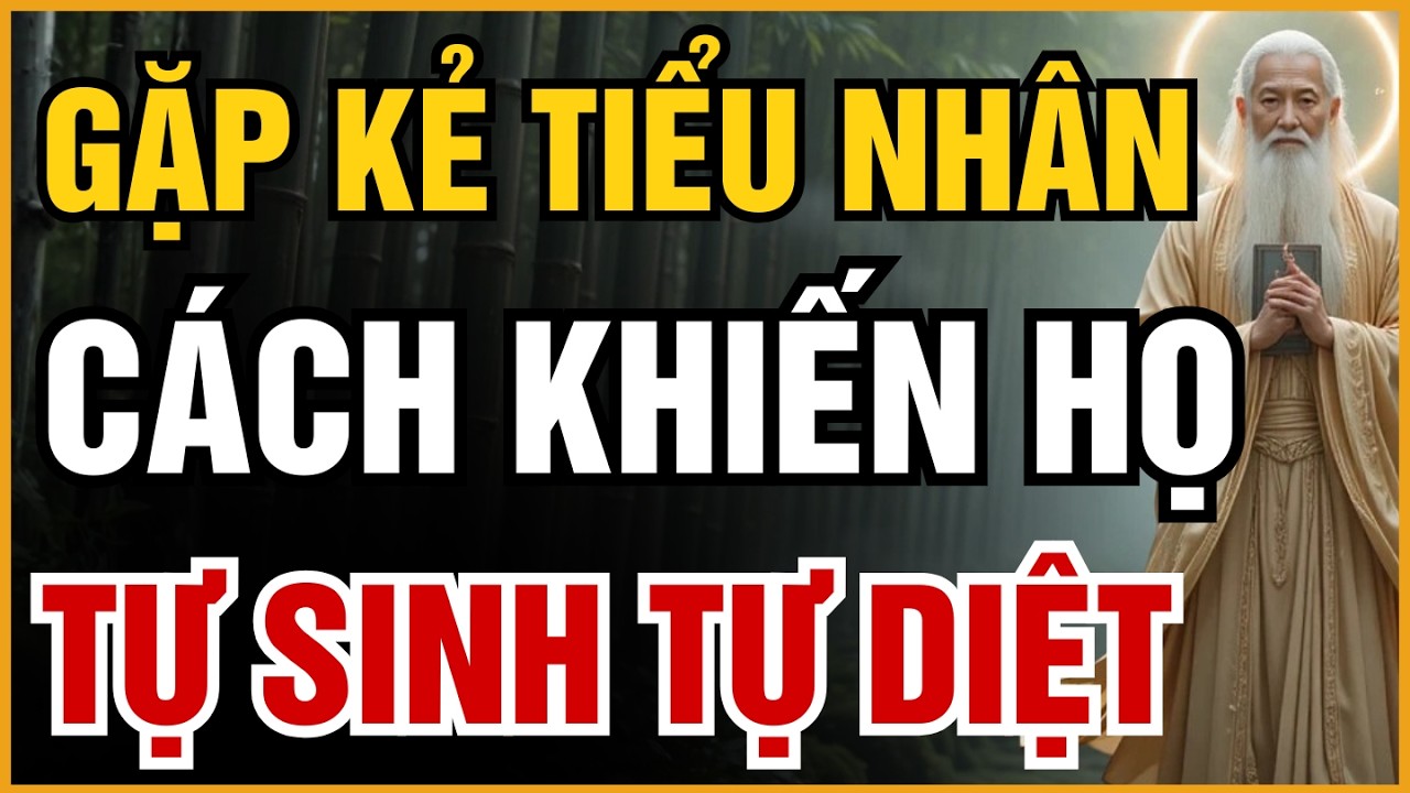 CÁCH TRẢ THÙ CỦA NGƯỜI QUÂN TỬ: CHỈ CẦN LÀM ĐÚNG 1 VIỆC NÀY, KẺ TIỂU NHÂN TỰ SINH TỰ DIỆT