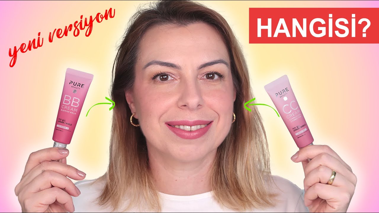 YENİ ÜRÜNLERİ DENİYORUM (PURE BEAUTY BB KREM VE CC KREM, PASTEL LİKİT FARLAR)