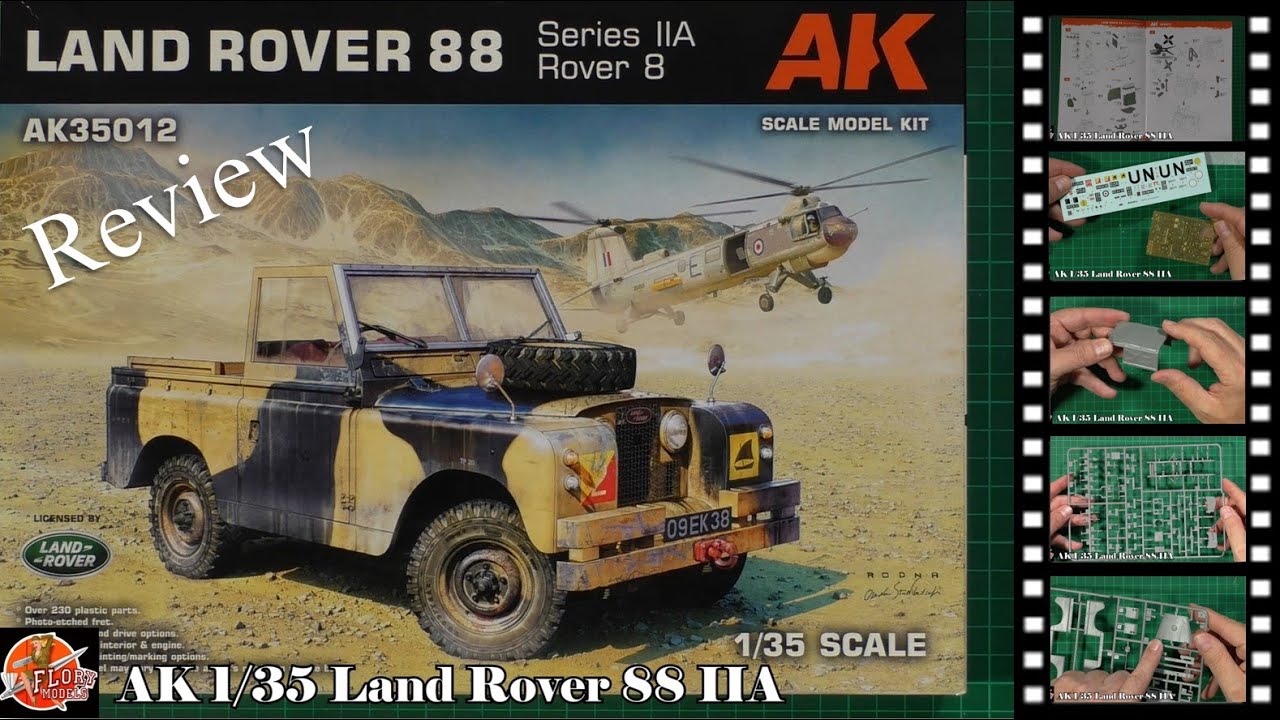 AK 1/35 Land Rover 88 IIA Review