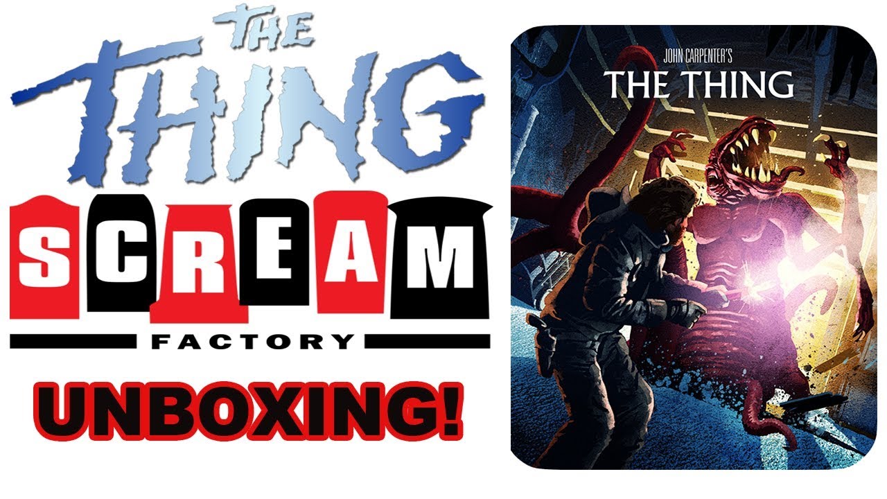 SCREAM FACTORY The Thing (1982) Blu-ray STEELBOOK Unboxing!