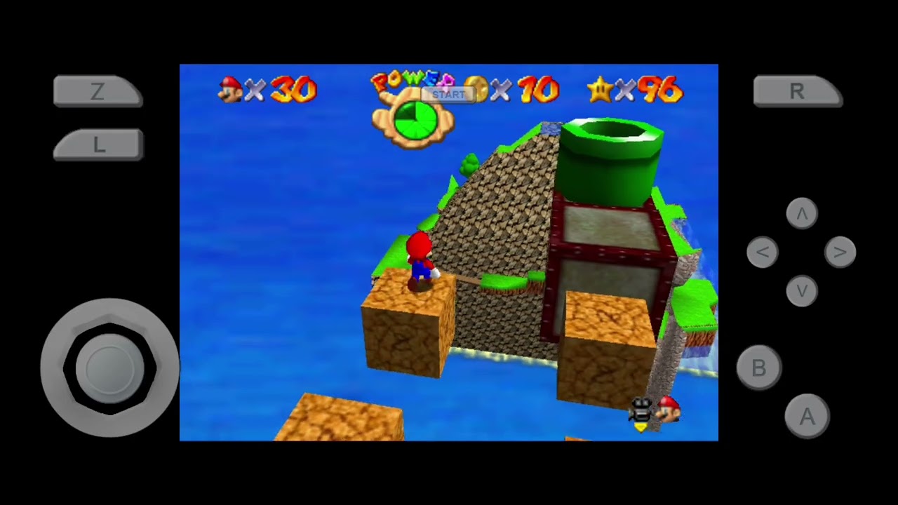 Kaizo Mario 64 - Tiny Huge Island - (Savestateless)