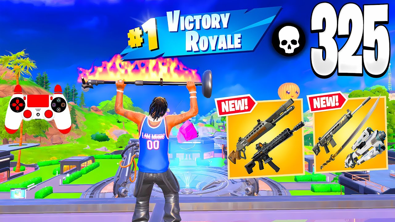 325 Elimination Solo vs Squads on NEW Chapter 7 Map – Playboi Carti Skin Gameplay